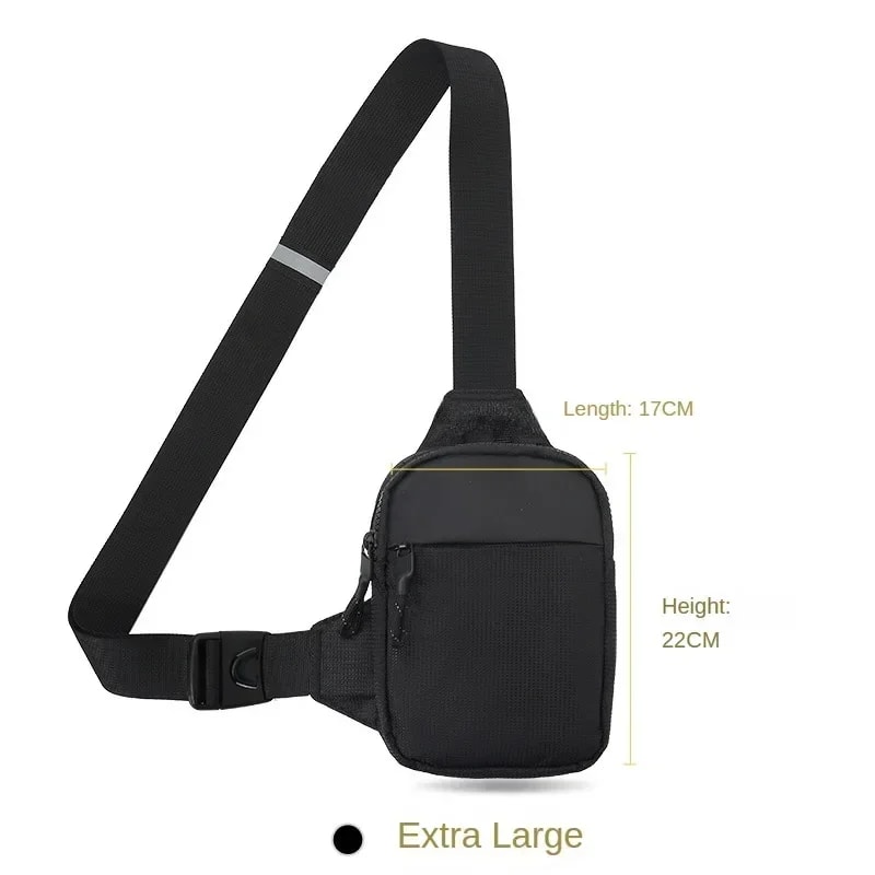 Sling Pack Messenger Bag Crossbody Shoulder Bags Waterproof Oxford Satchel Purse For Work And Sport 6