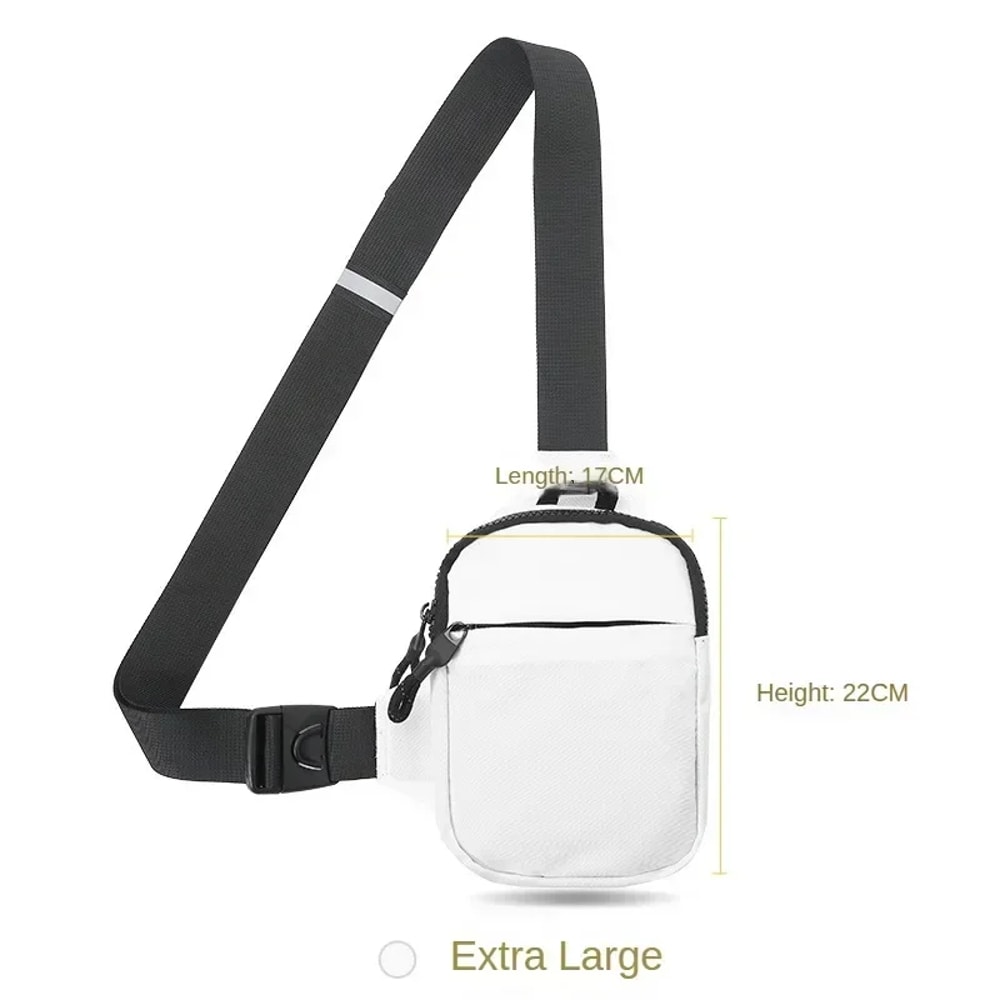 Sling Pack Messenger Bag Crossbody Shoulder Bags Waterproof Oxford Satchel Purse For Work And Sport 7
