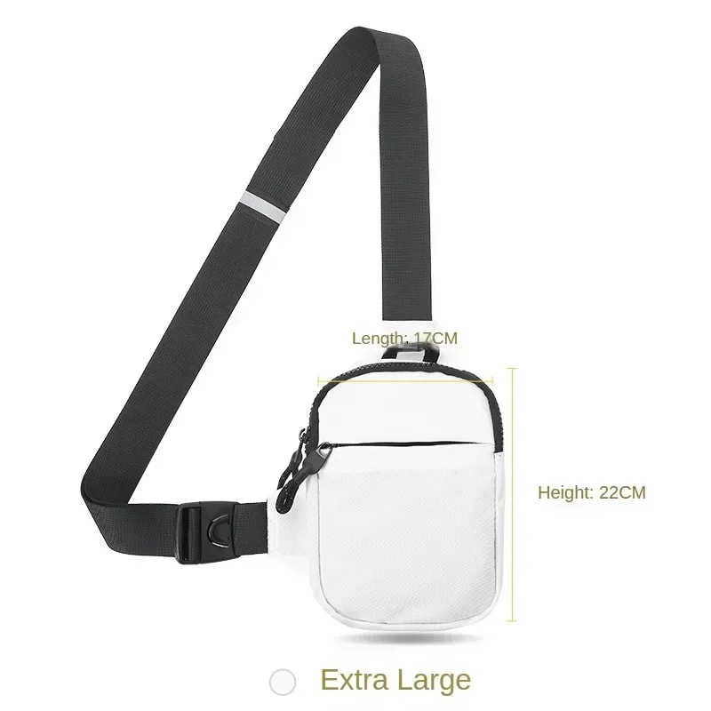 Sling Pack Messenger Bag Crossbody Shoulder Bags Waterproof Oxford Satchel Purse For Work And Sport 7