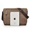 Canvas Shoulder Bags For Men Large Retro Satchels Unisex Messenger Bags Crossbody Travel Envelope B 2