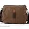Men Messenger Bag Genuine Leather Canvas Shoulder Crossbody Sling Casual Satchel 4