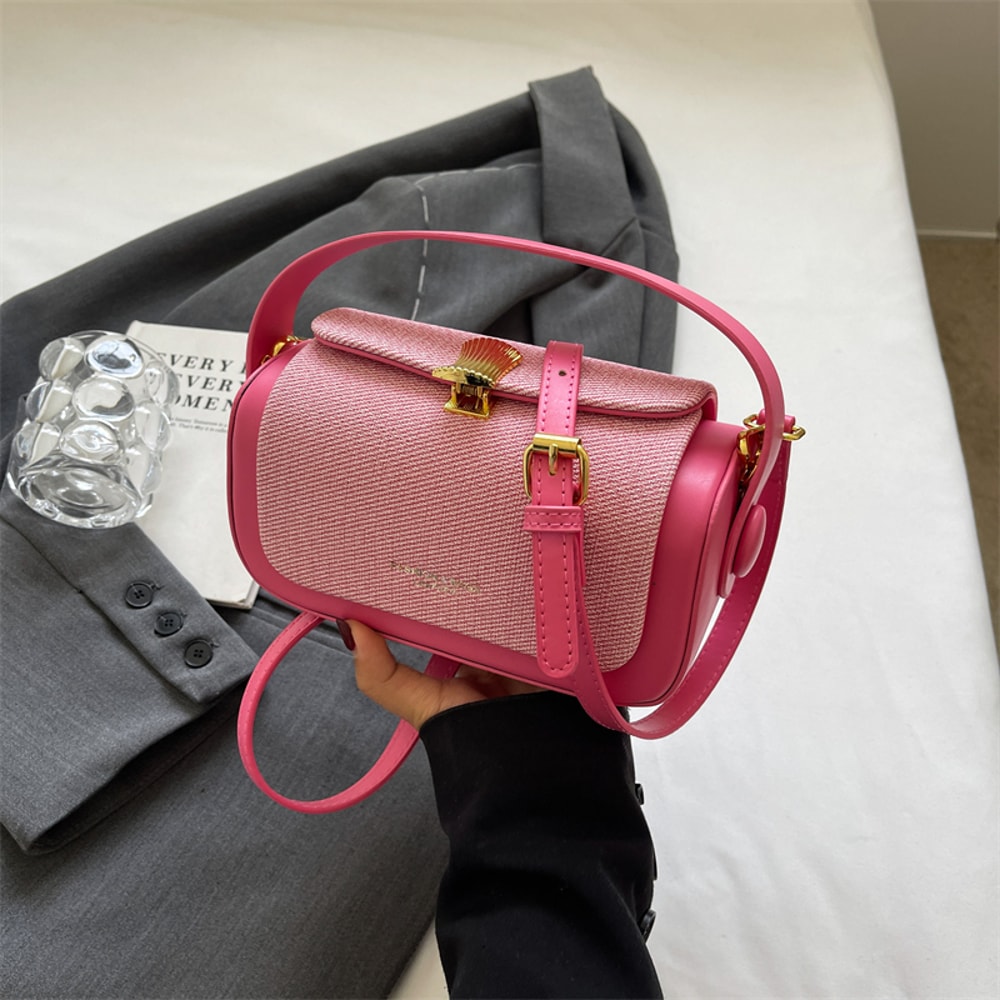 Luxury Designer Purses And Handbags Box Shape Simple Fashion Mini Square Women Crossbody Bags Shoul 9