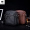 Leather Shoulder Messenger Bag For Men CrossBody Satchel Travel Briefcase Handbag 0