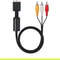 Audio Video Extend Cord ForPlayStation Console Game Player To TV RCA Adapter 5