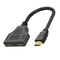 HD HDMICompatible Splitter Dual Port Out Male To Female Adapter For Laptop TV Box And Monitor 0