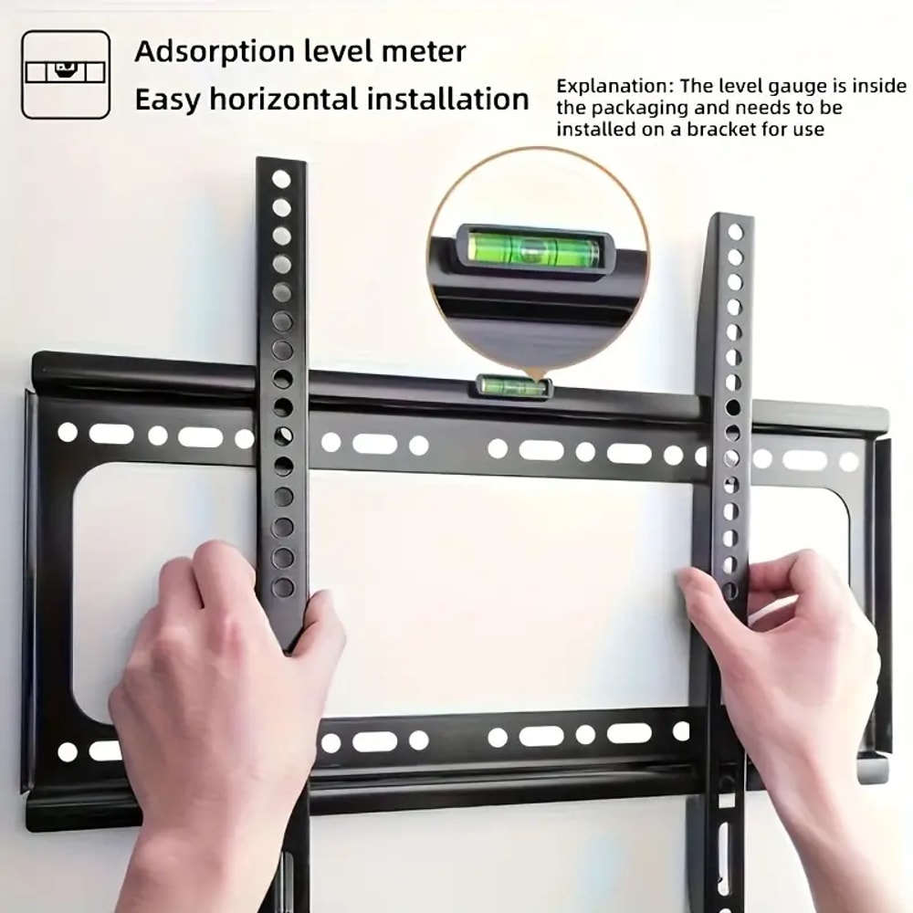 Universal TV Wall Mount Bracket For TV Adjustable Low Profile Flat TV Mount For LCD LED Monitor 0