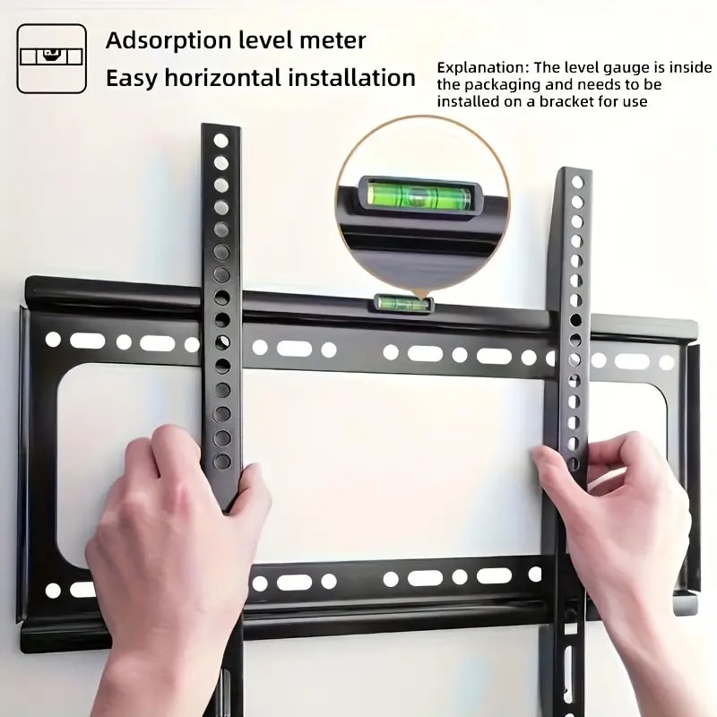Universal TV Wall Mount Bracket For TV Adjustable Low Profile Flat TV Mount For LCD LED Monitor 0