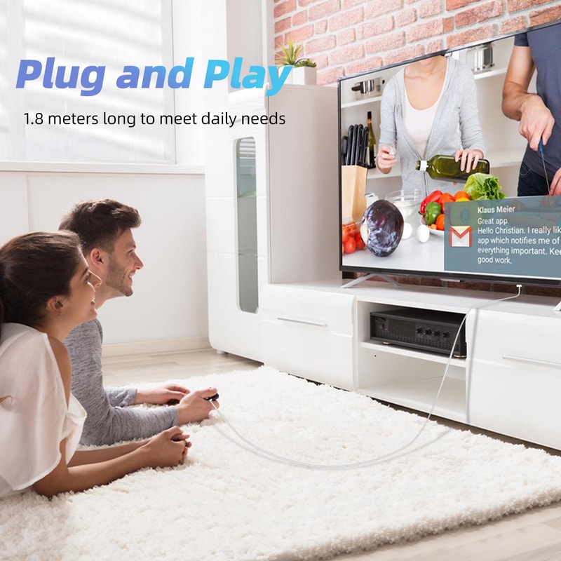 HDMI Adapter for TV Lightning Cable HD Digital AV Sync Video HDTV Monitor