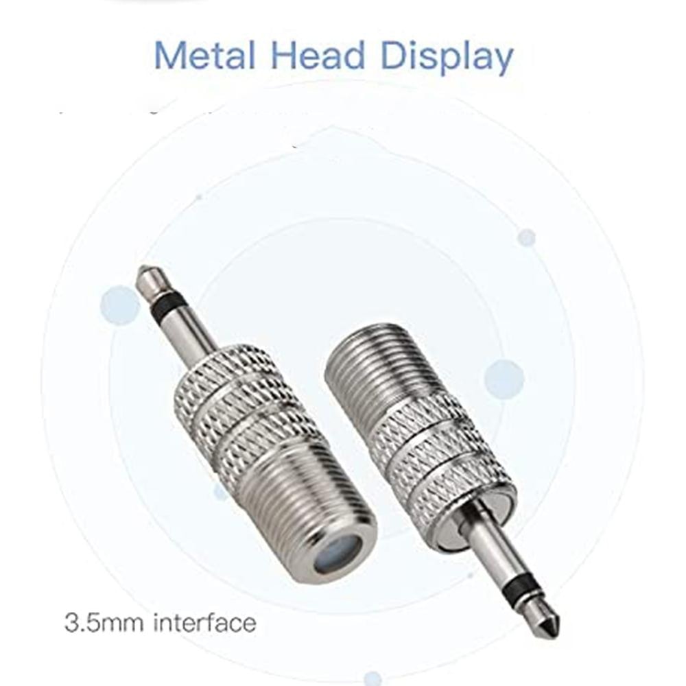 FM Radio Antenna FHead Sheep Horn Antenna For Car TV Radio Station F Female Head TV Mono 2