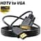 HD HDMI to VGA Adapter Converter for Laptop PC TV Projector Monitor Display