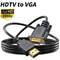 HD HDMI to VGA Adapter Converter for Laptop PC TV Projector Monitor Display