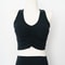 Seamless Solid Color Sports Bra Backless Gym Top Halter Yoga Bra Fitness Scrunch Workout Tank Top F 6
