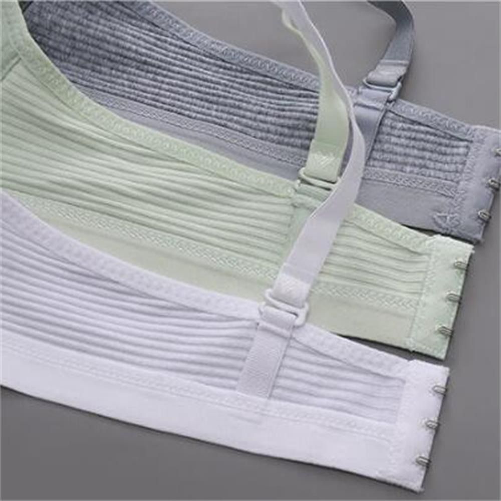 Teen Sports Bra New Simple Cotton Comfortable Sleep Bra Without Steel Ring For Girls 3