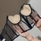Sexy Women Push Up Bra Transparent Lace Shaper Bra French Beauty Fishbone Corset Back Underwear For 2