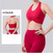 Womens Sexy Sports Bra Hanging Neck Quick Dry Yoga Bras Comfortable Support Beauty Back Running Tra 0