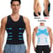 Mens Compression Slimming Shirt V Neck Body Shaper Muscle Tank Top Tummy Vest Shapewear 0