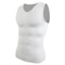 Mens Compression Slimming Shirt V Neck Body Shaper Muscle Tank Top Tummy Vest Shapewear 6