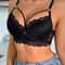 Women's Sexy Lace Bra Underwire Push-Up Support Anti-Sagging Cup Comfortable Bra Beautiful Breasts for Daily Wear