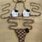 Hello Kitty Sexy Swimsuit Crochet Bikinis Set Thongs Bathing Suit Cute Ladys Micro Bikini Womens Sw 8