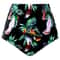 Floral Women Bikini Shorts Swimwear High Waist Tankini Bottoms Solid Color Beach Swimsuits 7