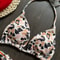 Sexy Leopard Thong Bikini Set Push Up Swimsuit Female Beachwear Bathing Suits 1