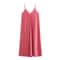 Red Draped Summer Dress Sexy Backless Maxi Dress For Women Black Slip Long Dresses Woman Beachwear 4