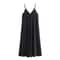 Red Draped Summer Dress Sexy Backless Maxi Dress For Women Black Slip Long Dresses Woman Beachwear 3