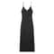 Elegant Women Summer Yellow Stain V Neck Sling Dress Loose Maxi Robes Sleeveless Party Dresses 7