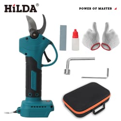 cordless hilda brushless electric pruning shears fruit tree scissors battery power tool