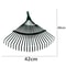 Reliable Garden Leaf Rake Iron Potting Rake For Grass Farming Durable Gardening Tool For Gardeners 4