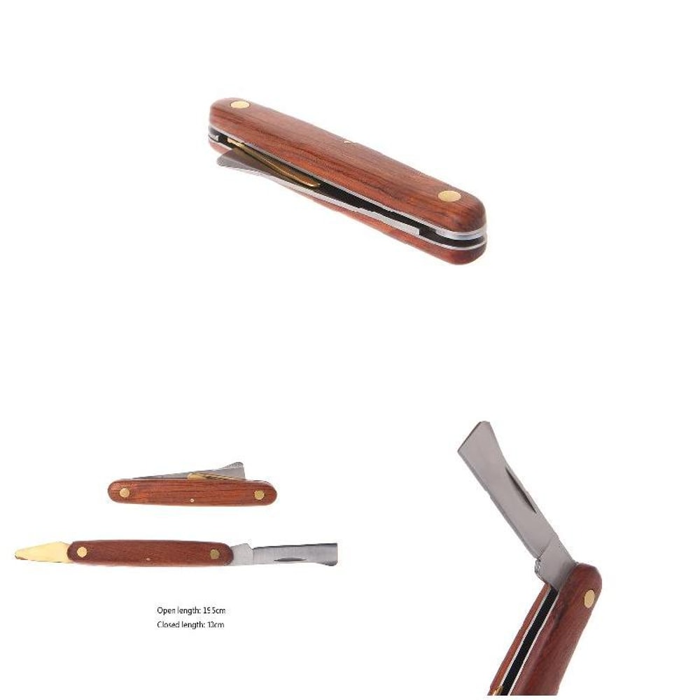 Professional Garden Grafting Cutter Tool Foldable Stainless Steel Pruning Knife Gardening Tools