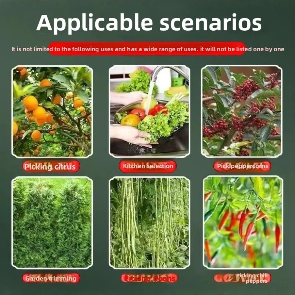 Fruit And Vegetable Picking Artifact Agricultural Shears For Efficient Harvesting 2