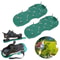 Aerating Lawn Shoes Grass Spiked Sandals Gardening Tool With Adjustable Strap For Soil Aeration 7