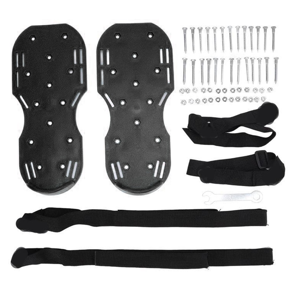 Aerating Lawn Shoes Grass Spiked Sandals Gardening Tool With Adjustable Strap For Soil Aeration 6