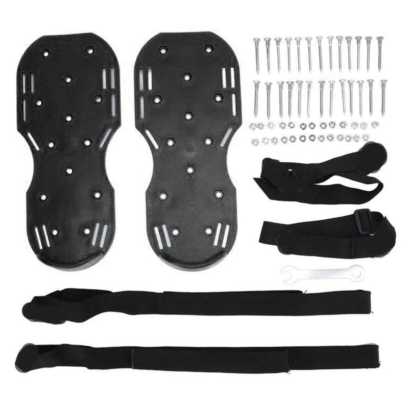 Aerating Lawn Shoes Grass Spiked Sandals Gardening Tool With Adjustable Strap For Soil Aeration 6