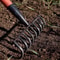 Sturdy Manganese Steel Ninetooth Nail Rake Household Garden Tool For Agriculture 1