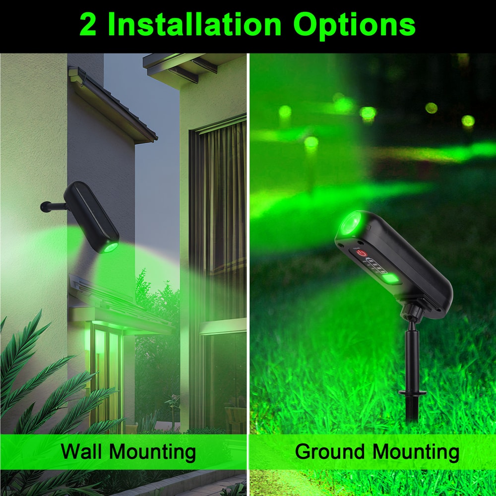 Solar Uplights For Trees Pathway Yard Solar LED Light Outdoor Solar Wall Light IP65 Green Garden Sp 1