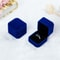 Vintage PU Leather Double Slots Ring Jewelry Box For Wedding Proposal Engagement Gift Organizer 7