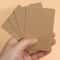 Kraft Paper Jewelry Packaging Cards for Earrings Necklace 50pcs Blank Display Cards