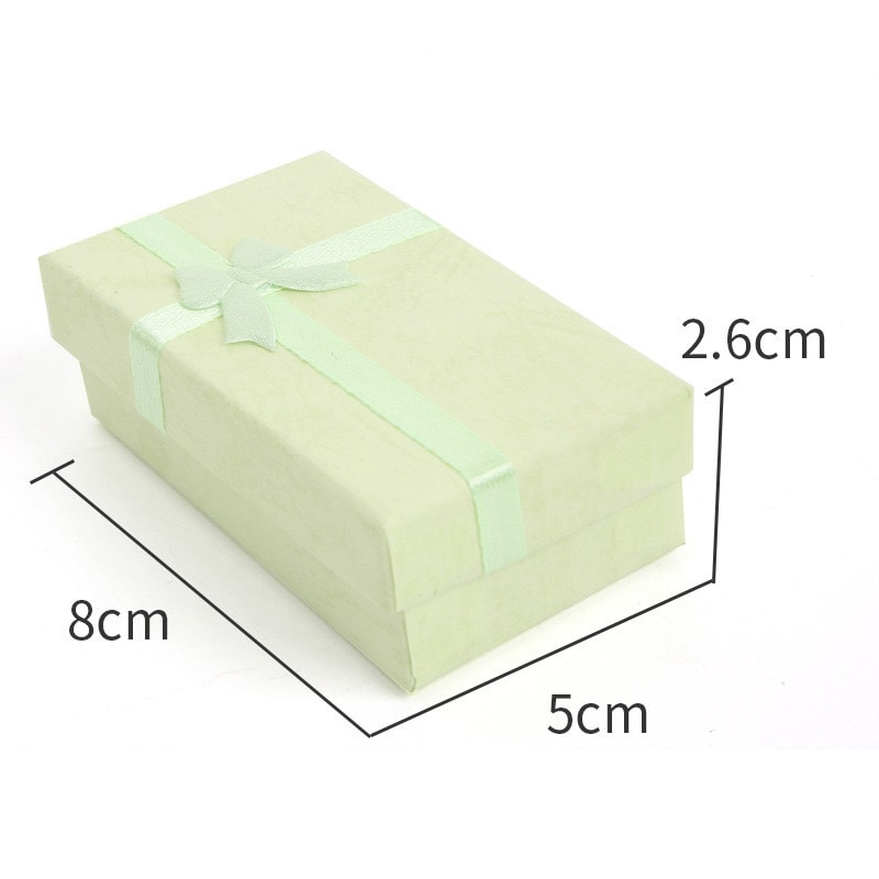 Assorted Colors Jewelry Sets Display Box Necklace Earrings Ring Box Packaging Gift Box 5