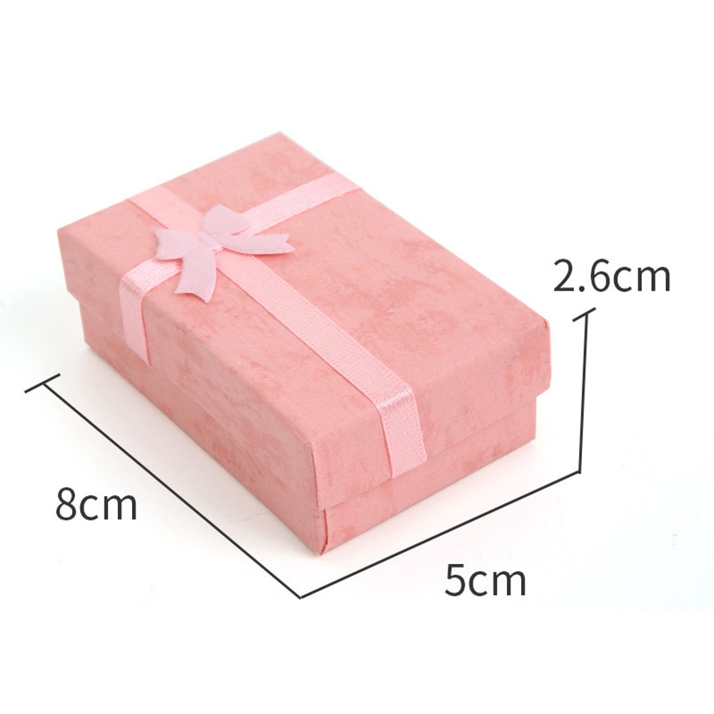 Assorted Colors Jewelry Sets Display Box Necklace Earrings Ring Box Packaging Gift Box 7