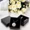 Black Kraft Jewelry Boxes Cardboard Packaging Organizer For Rings Necklaces Earrings 3