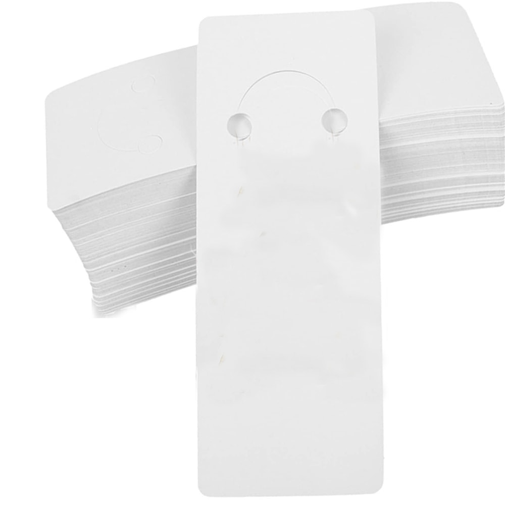 Necklace Display Holder Paper Keychain Cards Key Rings Organizers Jewelry Making Packaging 4