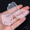 Portable Earring Ring Earplugs Packaging Storage Case Transparent Box