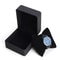 Frosted PU Leather Watch Box with Rounded Corners Jewelry Organizer, Men's Watch Display and Storage Gift Case