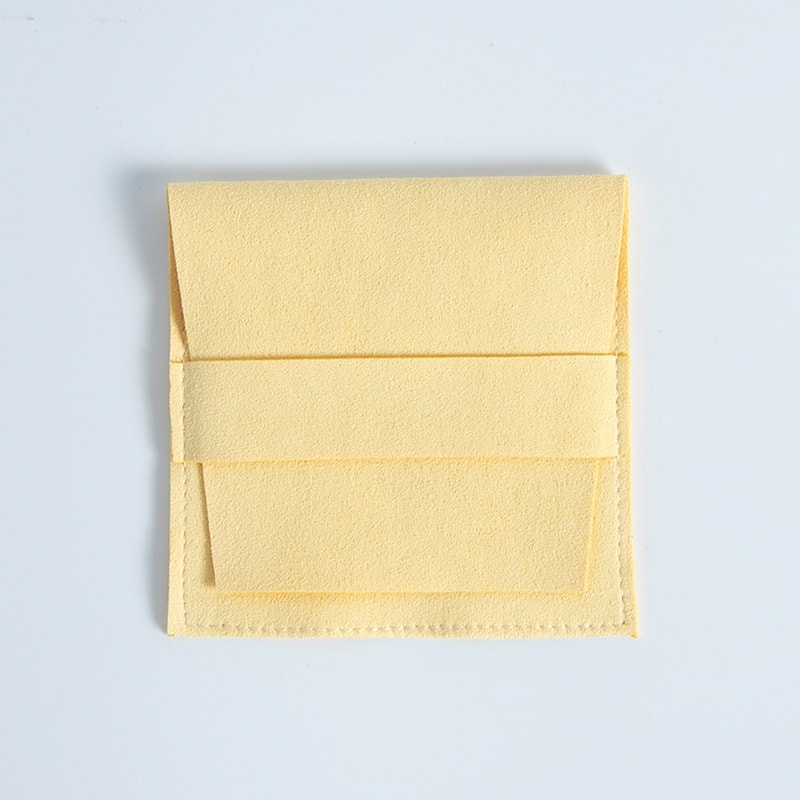 Jewelry Storage Pouch Velvet Microfiber Suede Envelope 62x62cm 8x8cm Flap Strip Pouch For Rings Ear 7