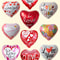 Love Heart Foil Balloons I Love You Heart Helium Balloons Wedding Decorations Valentines Day Engage 2