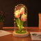 Creative Tulip Night Light Gift For Girlfriend With Glass Cover PU Simulation Valentines Day Decora 5