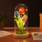 Creative Tulip Night Light Gift For Girlfriend With Glass Cover PU Simulation Valentines Day Decora 6