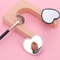 Heartshaped Handheld Mirror Highdefinition Little Beauty Mirror For Dormitory Makeup 2